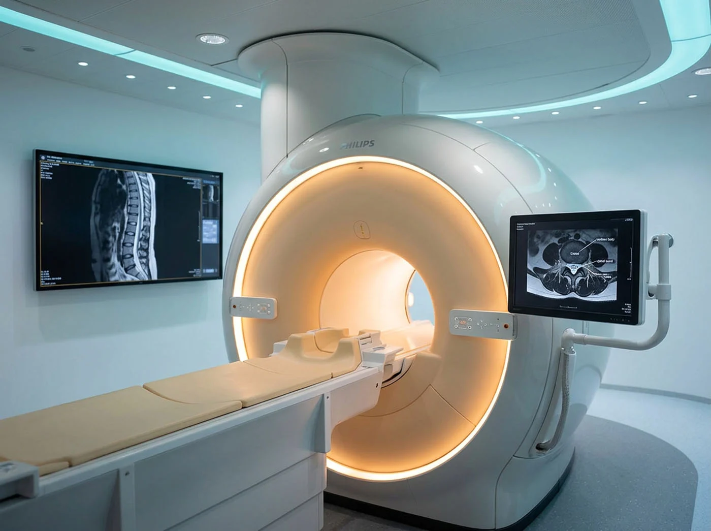 Apparecchiatura RM Philips INGENIA 1.5T per risonanza magnetica colonna vertebrale — Studio Viterbo